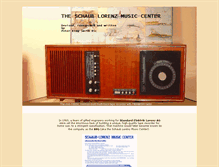 Tablet Screenshot of ilove-schaub-lorenz-music-centers.com